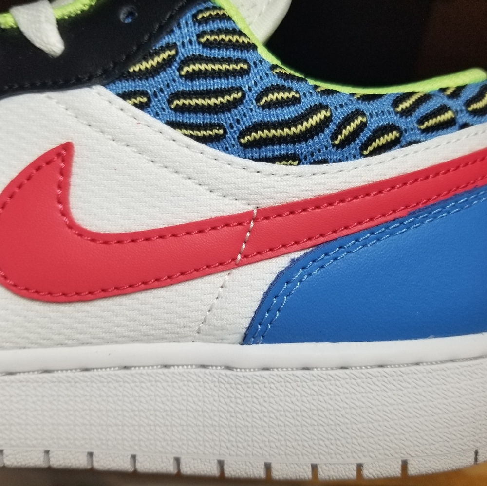 Air Jordan 1 Low 'Fusion' Sz:8 Women or 6.5YOUTH - Picture 9 of 12